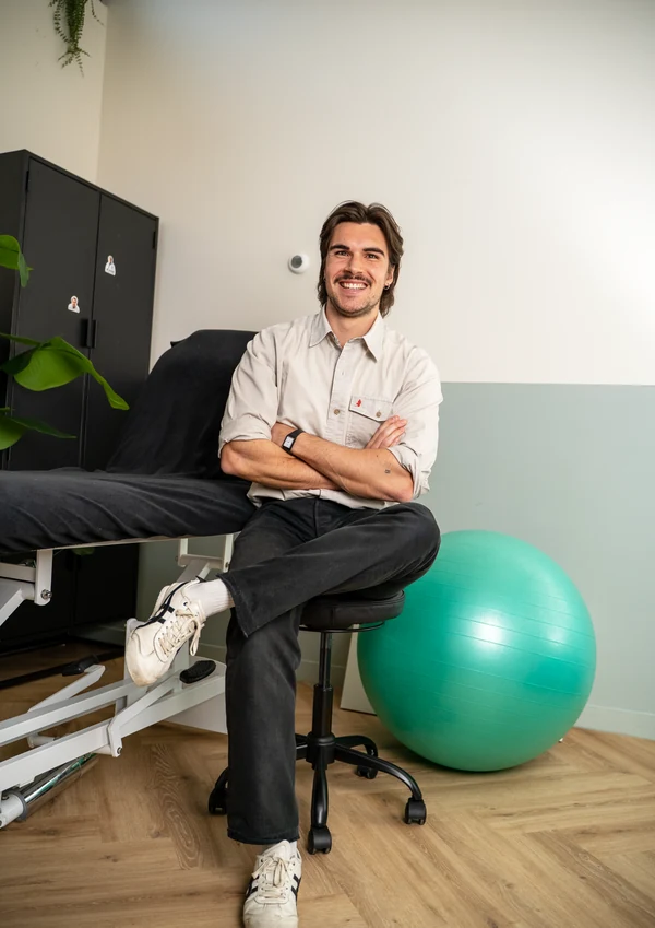 Portret van Jay Roest uit de informatiebrochure.